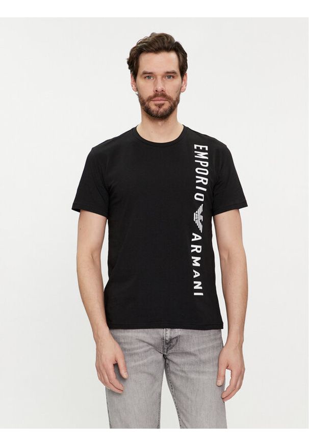 Emporio Armani Underwear T-Shirt 211818 4R479 00020 Czarny Regular Fit. Kolor: czarny. Materiał: bawełna