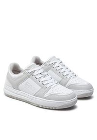 EA7 Emporio Armani Sneakersy X8X189 XK404 T997 Biały. Kolor: biały. Materiał: skóra #4