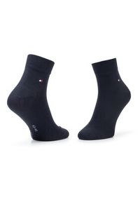 TOMMY HILFIGER - Tommy Hilfiger Skarpety krótkie 342025001 Granatowy. Kolor: niebieski. Materiał: materiał #2