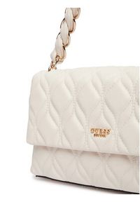 Guess Torebka Maxine HWQG97 33200 Kremowy. Kolor: kremowy. Materiał: skórzane #3