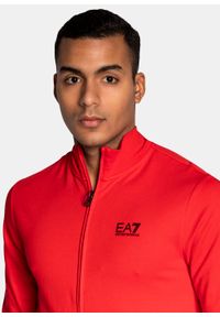 Bluza męska czerwona EA7 Emporio Armani 8NPM01 PJ05Z 1451. Kolor: czerwony. Styl: sportowy