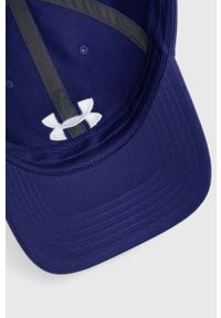Under Armour czapka z daszkiem Branded kolor granatowy z aplikacją. Kolor: niebieski. Materiał: tkanina. Wzór: aplikacja #3