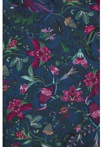 medicine - Medicine spódnica kolor granatowy maxi rozkloszowana. Kolor: niebieski. Materiał: tkanina #2