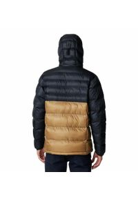 columbia - Kurtka Puchowa Columbia Buck Butte Insulated Hooded Jacket Męska. Kolor: czarny. Materiał: puch