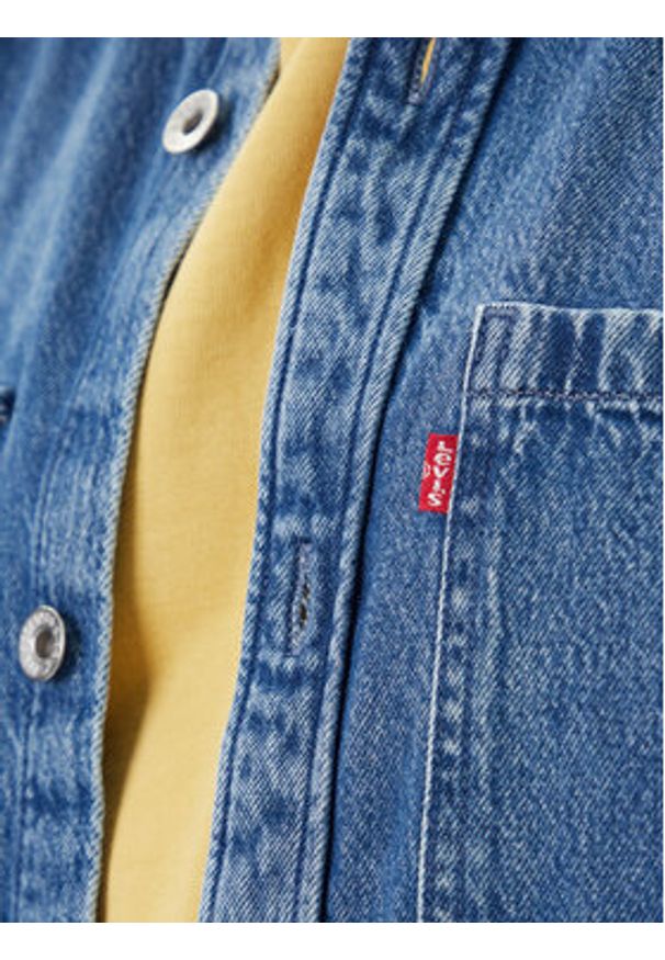 Levi's® Koszula jeansowa Truckee 003NW-0000 Niebieski Relaxed Fit. Kolor: niebieski. Materiał: bawełna