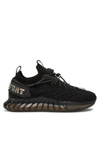 Philipp Plein - PHILIPP PLEIN Sneakersy SADS USC0520 STE003N Czarny. Kolor: czarny. Materiał: materiał