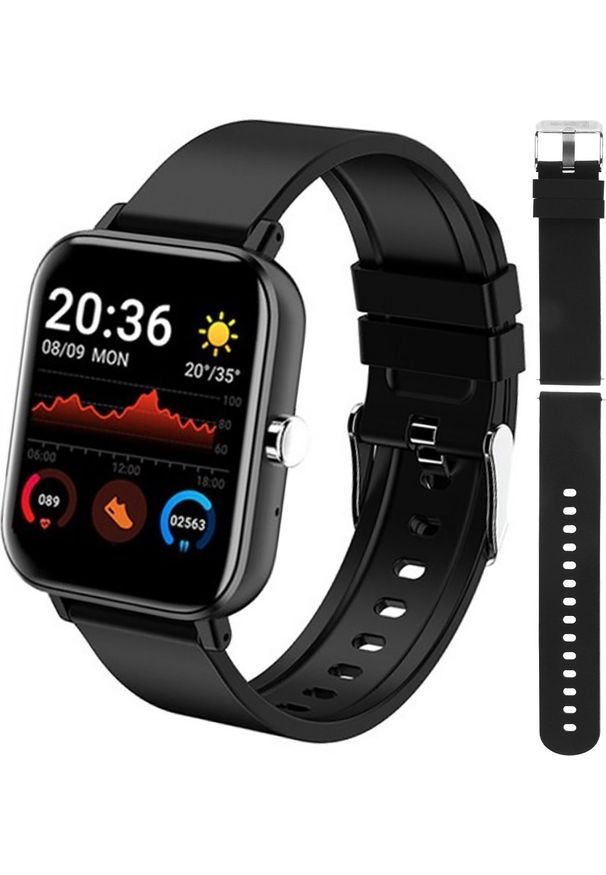 Smartwatch Hagen HD9.24.534 Czarny. Rodzaj zegarka: smartwatch. Kolor: czarny