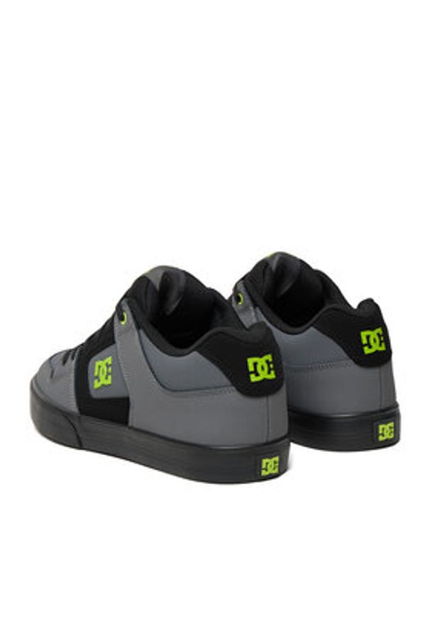 DC Shoes Sneakersy EO-PURE DC01782028 Szary. Kolor: szary. Materiał: skóra, nubuk