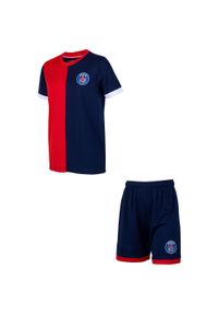 PSG - Koszulka piłkarska dla dzieci Paris Saint-Germain Home 23/24. Kolor: czerwony, wielokolorowy, niebieski. Sport: piłka nożna