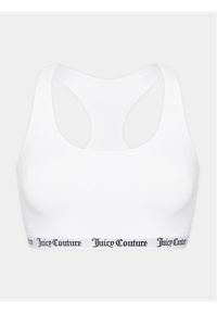 Juicy Couture Biustonosz top JCLBT223517 Biały. Kolor: biały. Materiał: bawełna