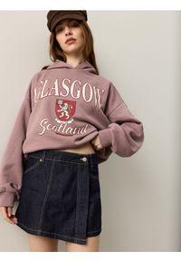 Sinsay - Skorty jeansowe - niebieski. Kolor: niebieski. Materiał: jeans #1