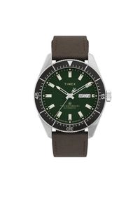 Timex Zegarek Waterbury TW2V24700 Brązowy. Kolor: brązowy #1