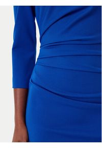 Rinascimento Sukienka koktajlowa CFC0126154003 Niebieski Slim Fit. Kolor: niebieski. Materiał: syntetyk. Styl: wizytowy #4