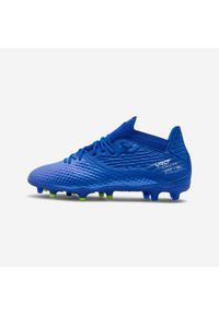KIPSTA - Buty piłkarskie Kipsta Viralto III 3D Airmesh FG. Nosek buta: okrągły. Kolor: niebieski. Materiał: dzianina, zamsz, mesh, syntetyk. Szerokość cholewki: normalna. Sport: piłka nożna