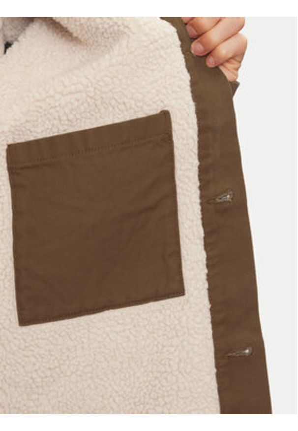 Dickies Kurtka przejściowa DK0A4XFYC41 Brązowy Regular Fit. Kolor: brązowy. Materiał: bawełna