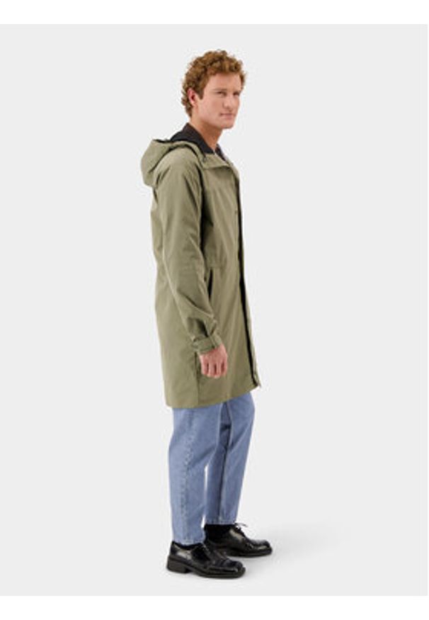 Didriksons Parka Pell 504562 Zielony Regular Fit. Kolor: zielony. Materiał: bawełna