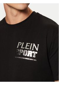 Plein Sport T-Shirt AADC MTK7913 STE003N Czarny Regular Fit. Kolor: czarny. Materiał: bawełna. Styl: sportowy #3