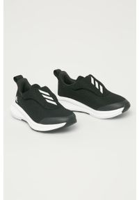 adidas Performance - Buty dziecięce FortaRun AC. Zapięcie: rzepy. Kolor: czarny. Materiał: syntetyk, materiał, guma. Szerokość cholewki: normalna. Model: Adidas Cloudfoam. Sport: bieganie #5
