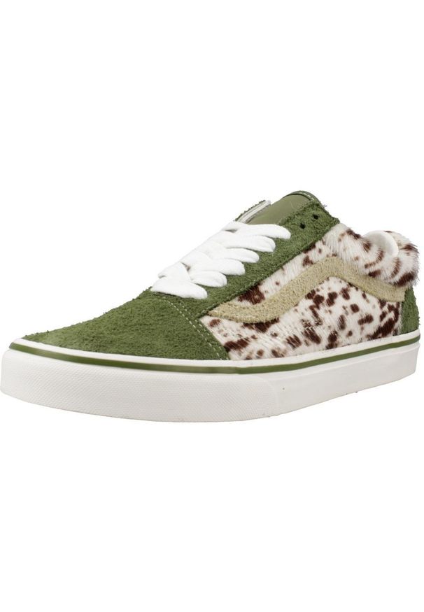 Vans - Buty VANS OLD SKOOL Nadruk zwierzęcy. Kolor: wielokolorowy. Materiał: tkanina. Wzór: motyw zwierzęcy, nadruk. Model: Vans Old Skool
