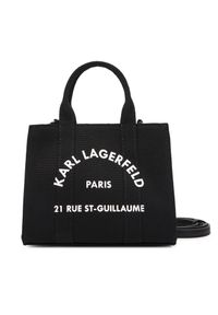 Karl Lagerfeld - Torebka KARL LAGERFELD. Kolor: czarny
