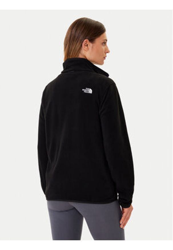The North Face Polar Glacier NF0A8D2F Czarny Regular Fit. Kolor: czarny. Materiał: syntetyk