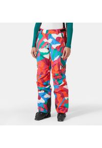 Damskie spodnie narciarskie z kieszeniami cargo Helly Hansen Switch. Kolor: różowy. Sezon: zima. Sport: narciarstwo