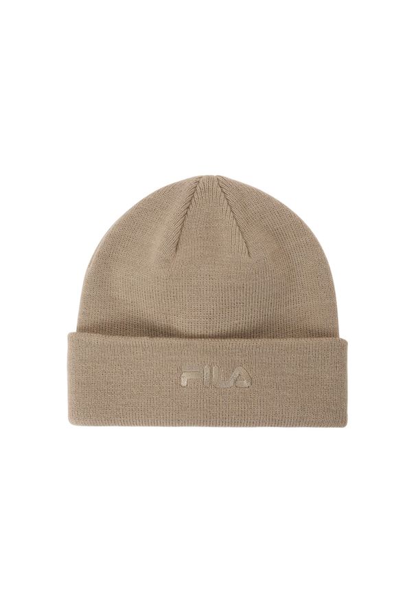 Czapka Fila Cella. Kolor: beżowy. Sezon: zima. Styl: sportowy