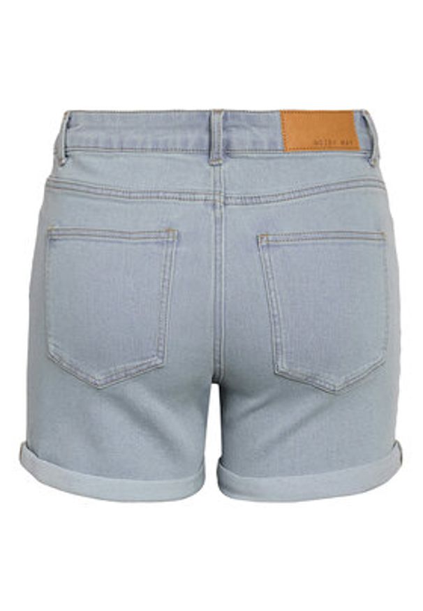 Noisy may - Noisy May Szorty jeansowe Debby 27032491 Niebieski Slim Fit. Kolor: niebieski. Materiał: bawełna