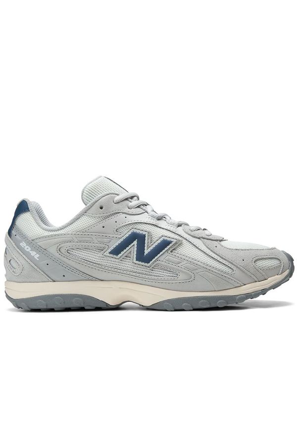 Buty unisex New Balance U204L4HH - szare. Kolor: szary. Materiał: materiał, syntetyk, guma, zamsz. Szerokość cholewki: normalna