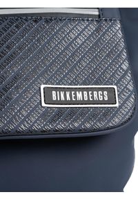Bikkembergs Plecak "Gummy" | E4BPWE2I0085G53 | Gummy | Mężczyzna | Granatowy. Kolor: niebieski. Materiał: materiał, syntetyk. Wzór: nadruk, aplikacja #3