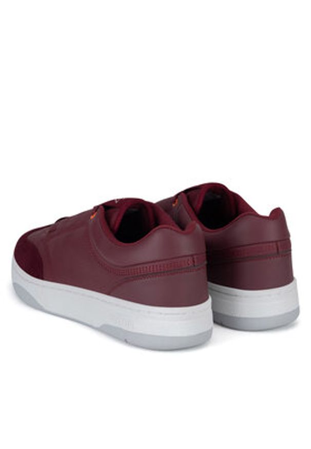 Shaq Sneakersy FORTUNE AQ95012M-R Bordowy. Kolor: czerwony. Materiał: skóra
