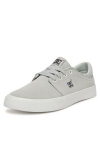 DC Shoes Tenisówki SS25-3C015 Szary. Kolor: szary. Materiał: zamsz, skóra #4