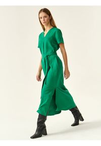 Tatuum Sukienka codzienna Gogi T2305.196 Zielony Regular Fit. Okazja: na co dzień. Kolor: zielony. Materiał: lyocell. Typ sukienki: proste. Styl: casual #7