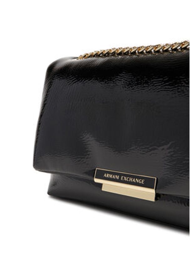 Armani Exchange Torebka XW000355 AF17239 UC001 Czarny. Kolor: czarny. Materiał: skórzane