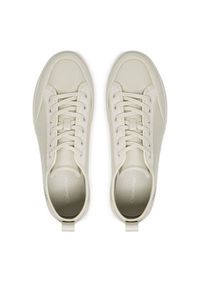 Calvin Klein Sneakersy HM0HM01585 Biały. Kolor: biały. Materiał: skóra