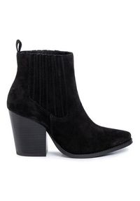 Roberto Santi Botki CH-127267 Czarny. Kolor: czarny. Materiał: zamsz, skóra #4