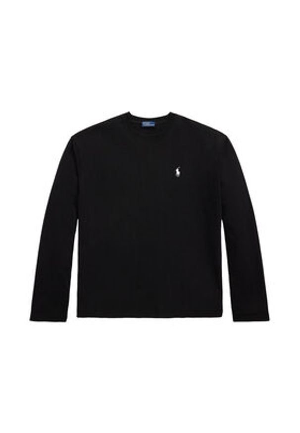 Polo Ralph Lauren Bluzka 211967105002 Czarny Straight Fit. Typ kołnierza: polo. Kolor: czarny. Materiał: bawełna
