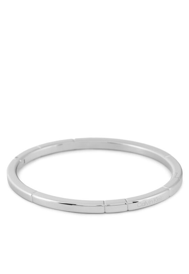Calvin Klein Bransoletka 35000454 Srebrny. Materiał: metalowe. Kolor: srebrny