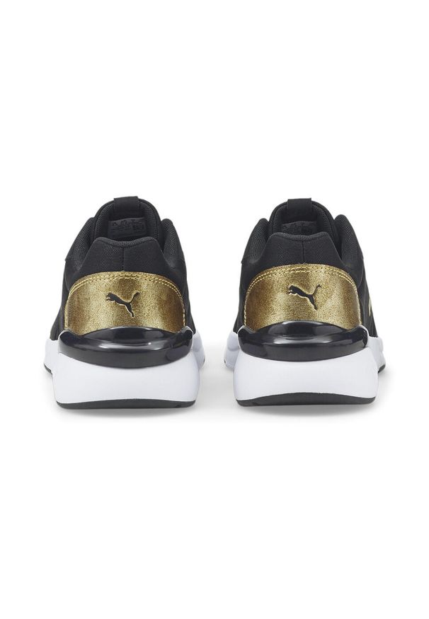 Puma - Buty na co dzień damskie PUMA ROSE RAW METALLICS. Okazja: na co dzień. Zapięcie: sznurówki. Kolor: żółty, wielokolorowy, beżowy. Materiał: materiał, tkanina. Szerokość cholewki: normalna