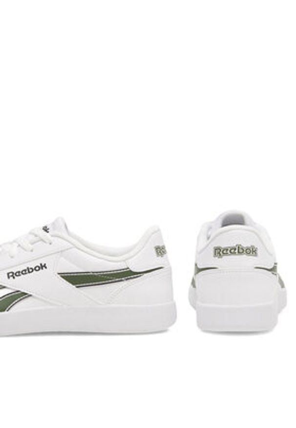 Reebok Sneakersy Smash Edge S 100034032-W Biały. Kolor: biały. Materiał: skóra