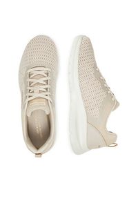 skechers - Skechers Sneakersy BOUNTIFUL 12607 NAT Beżowy. Kolor: beżowy. Materiał: materiał #7