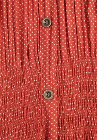 Born2be - Czerwona Sukienka Abill. Kolor: czerwony. Długość rękawa: bez rękawów. Sezon: lato. Styl: boho, wakacyjny. Długość: maxi #7