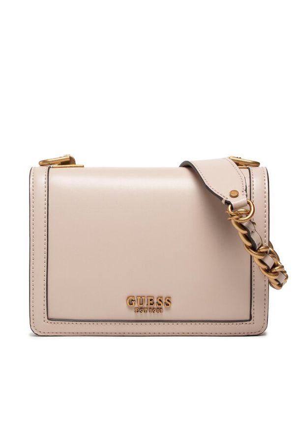 Torebka Guess. Kolor: beżowy