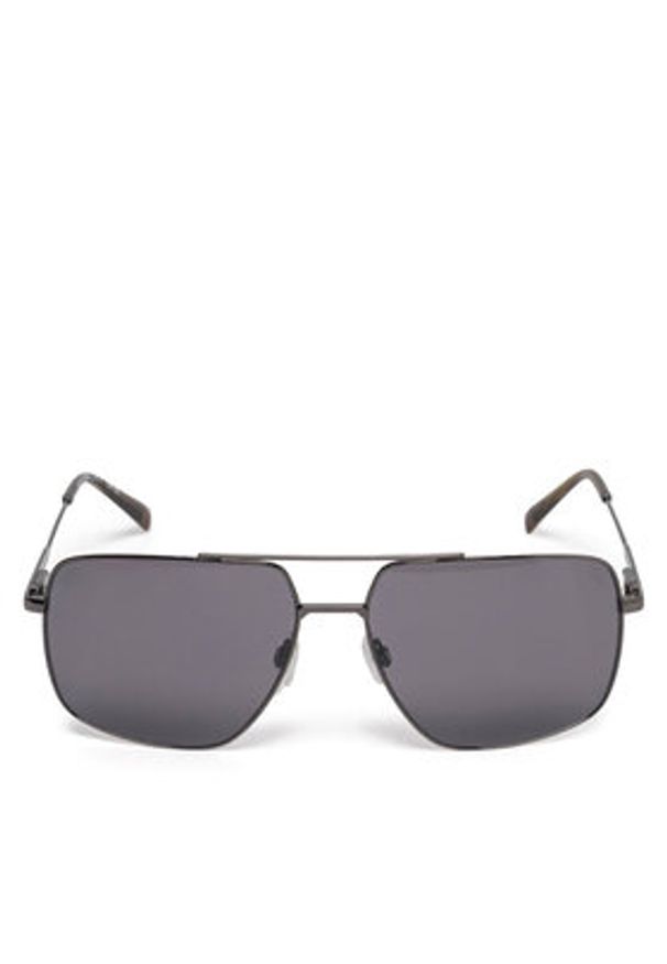 Gino Rossi Okulary przeciwsłoneczne MR22LQ006S Czarny. Kolor: czarny