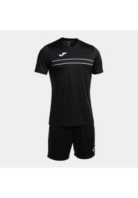 Zestaw koszulka treningowa i spodenki Joma Victory. Kolor: biały, wielokolorowy, czarny. Sport: piłka nożna #1