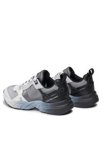 Calvin Klein Jeans Sneakersy Retro Tennis Low Lace Mix Ml Sat YW0YW01307 Czarny. Kolor: czarny. Materiał: materiał