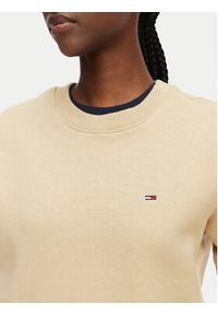 Tommy Jeans Bluza Flag DW0DW19959 Różowy jasny Regular Fit. Kolor: różowy. Materiał: bawełna #4