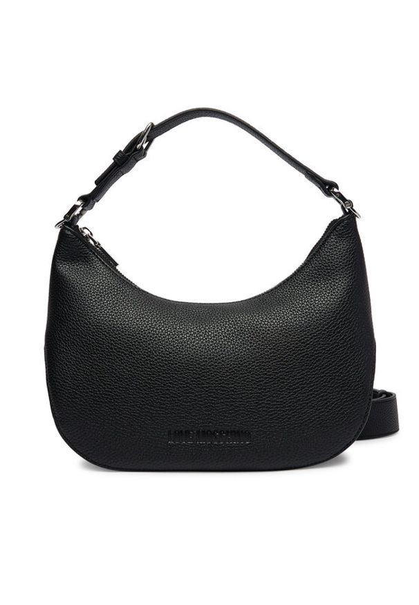 Love Moschino - LOVE MOSCHINO Torebka JC4018PP1OLT000B Czarny. Kolor: czarny. Materiał: skórzane