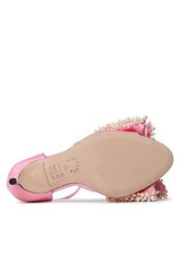 Custommade Sandały Marita Pearl 998623031 Różowy. Kolor: różowy. Materiał: materiał #4