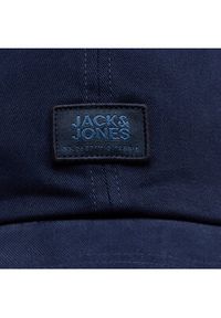 Jack & Jones - Jack&Jones Czapka z daszkiem 12228956 Granatowy. Kolor: niebieski. Materiał: bawełna